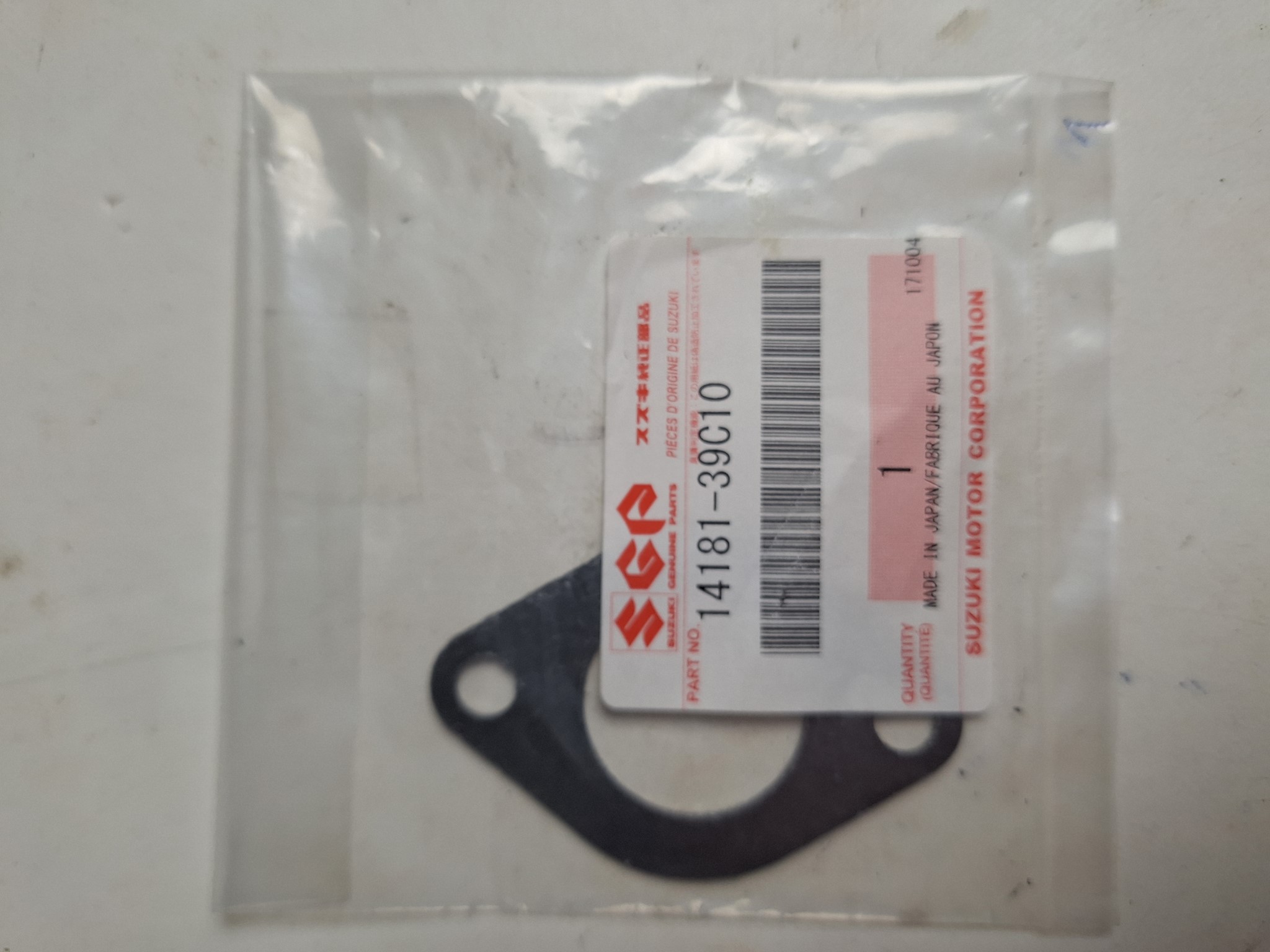 Picture of SUZUKI DICHTUNG 14181-39C10